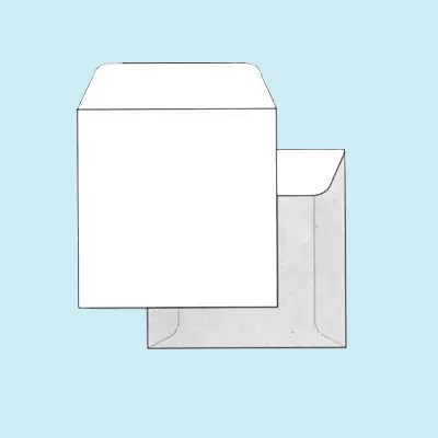 Квадратный конверт 150х150 мм для открыток - фото 4900